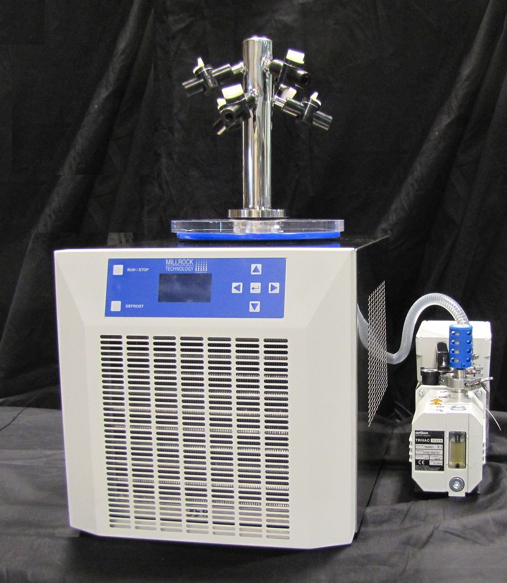 BENCHTOP Manifold Freeze Dryer, BENCHTOP with Vacuum Pump