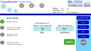 Controlled Nucleation, freezebooster