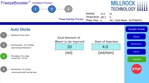 Controlled Nucleation, freezebooster