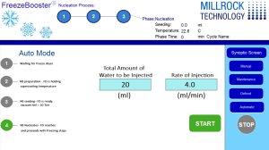 Controlled Nucleation, freezebooster