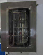 laboratory scale freeze dryer, Isolation Bezel