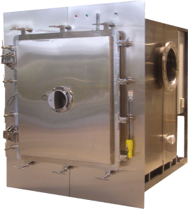 108 chamber Production Freeze dryer without refrigeration skids