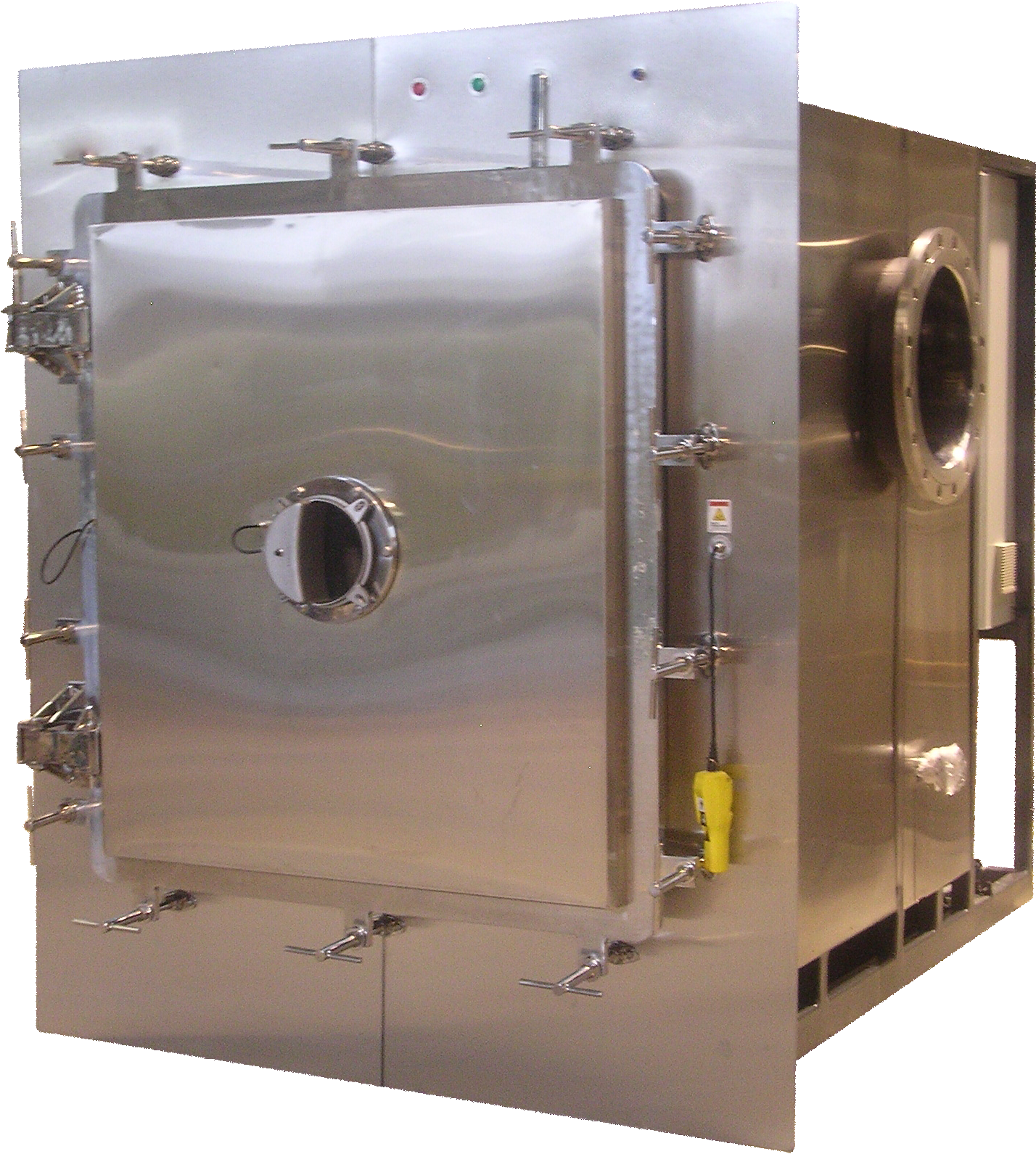 108 chamber Production Freeze dryer without refrigeration skids