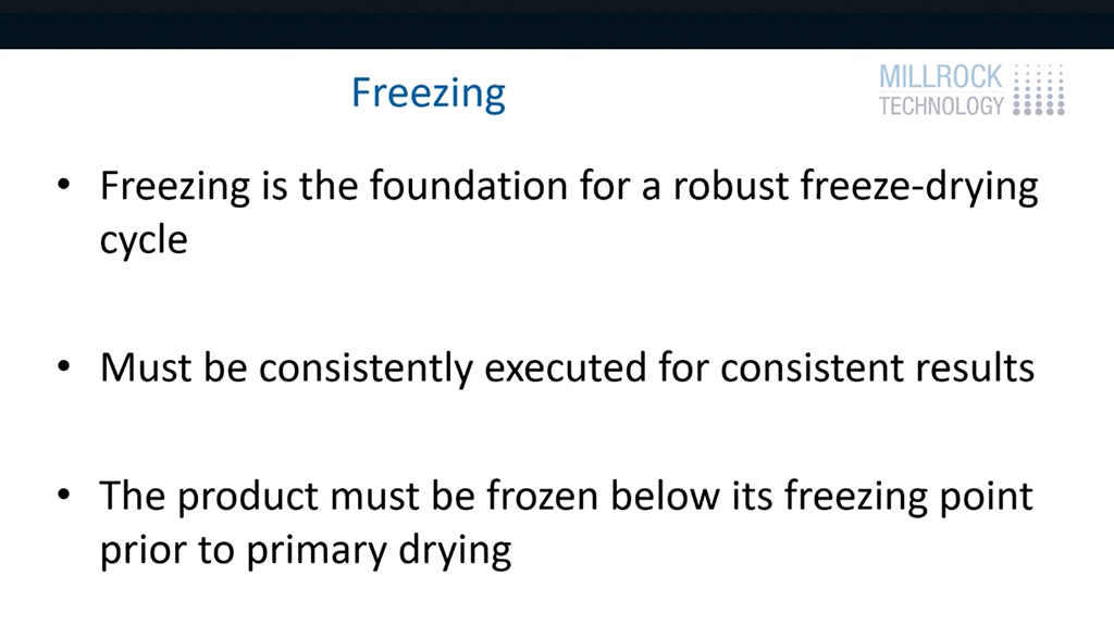 Thumbnail for Freezing: The Foundation for a Robust Freeze-drying Cycle