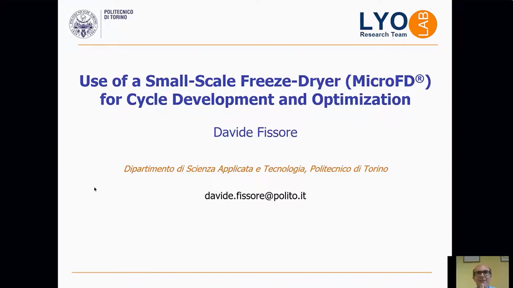 Small-Scale Freeze Dryer (MicroFD®) for Cycle Development and Optimization